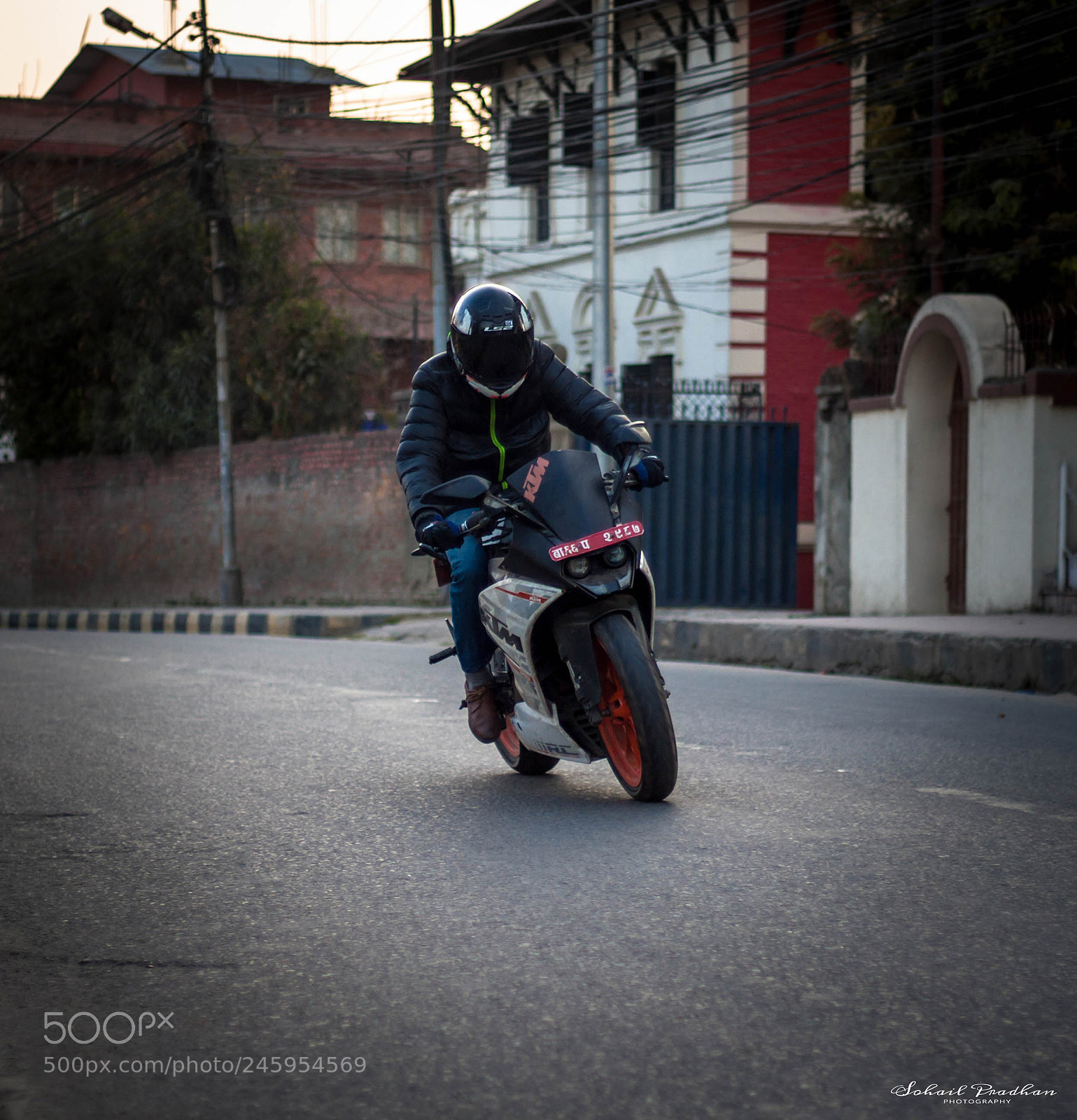 Canon EOS 1000D (EOS Digital Rebel XS / EOS Kiss F) sample photo. Biker photography