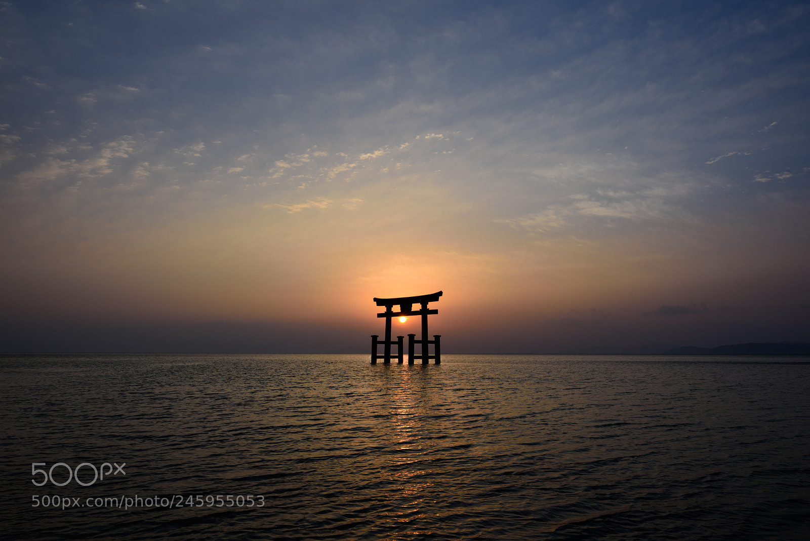 Nikon D810 sample photo. Before dawn of japan photography