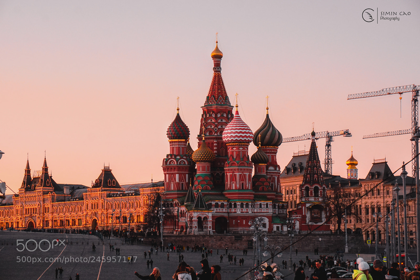 Sony a6000 sample photo. Saint basil's cathedral photography