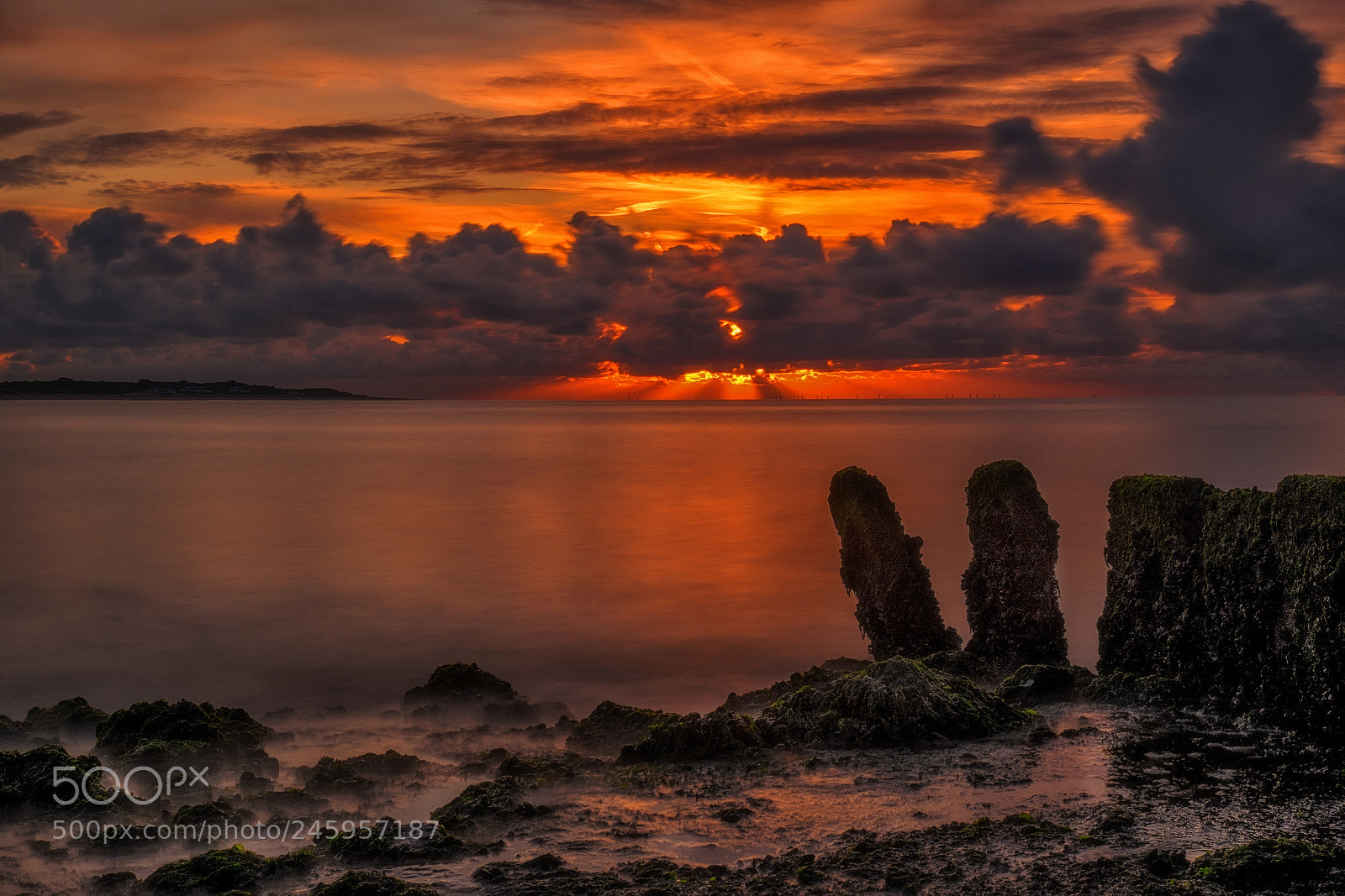 Fujifilm X-T1 sample photo. North sea sunset photography