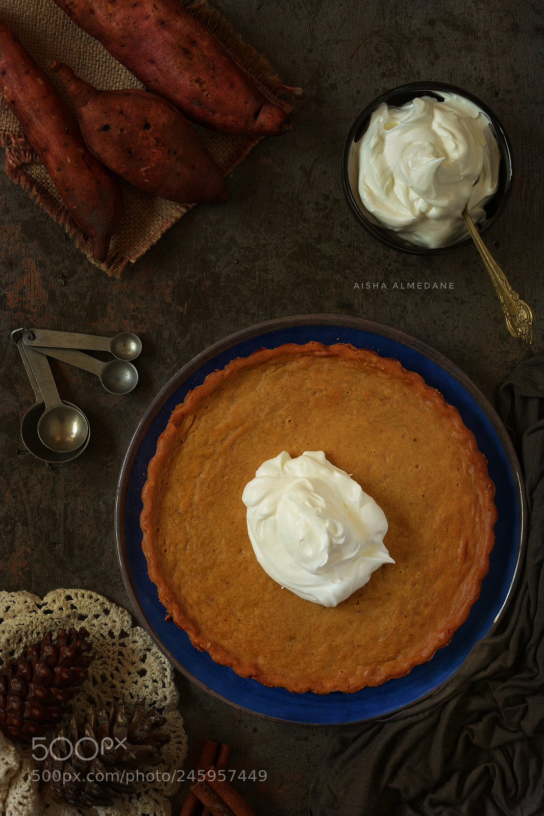 Nikon D7100 sample photo. Sweet potato pie photography