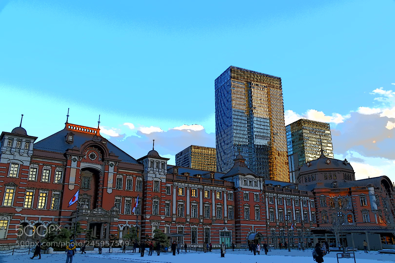 Nikon D5600 sample photo. Tokyo station photography