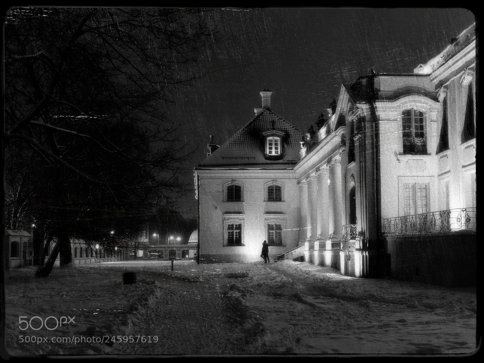 Olympus OM-D E-M10 sample photo. Winter night in bia photography