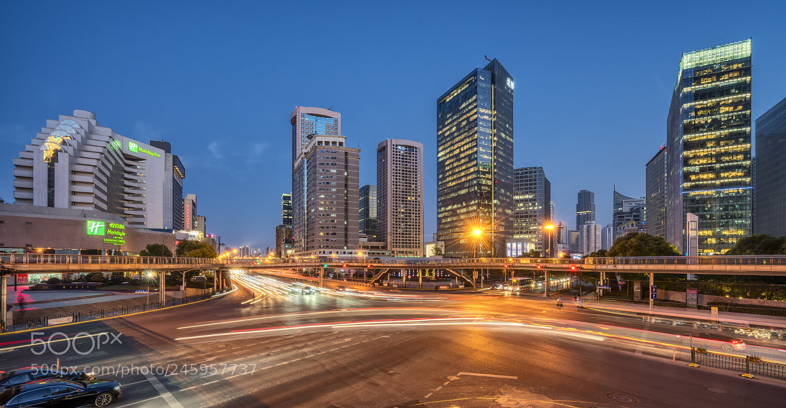 Sony a7R III sample photo. Shanghai nite photography
