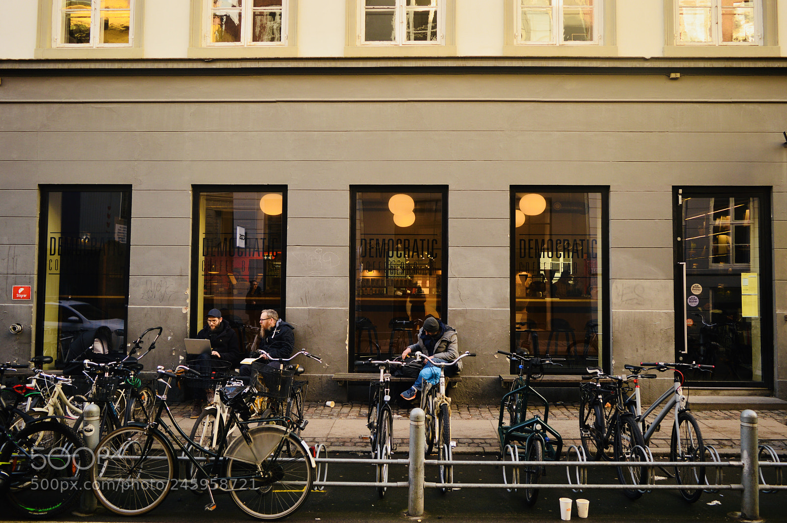 Nikon D3200 sample photo. Danes at the cafe photography