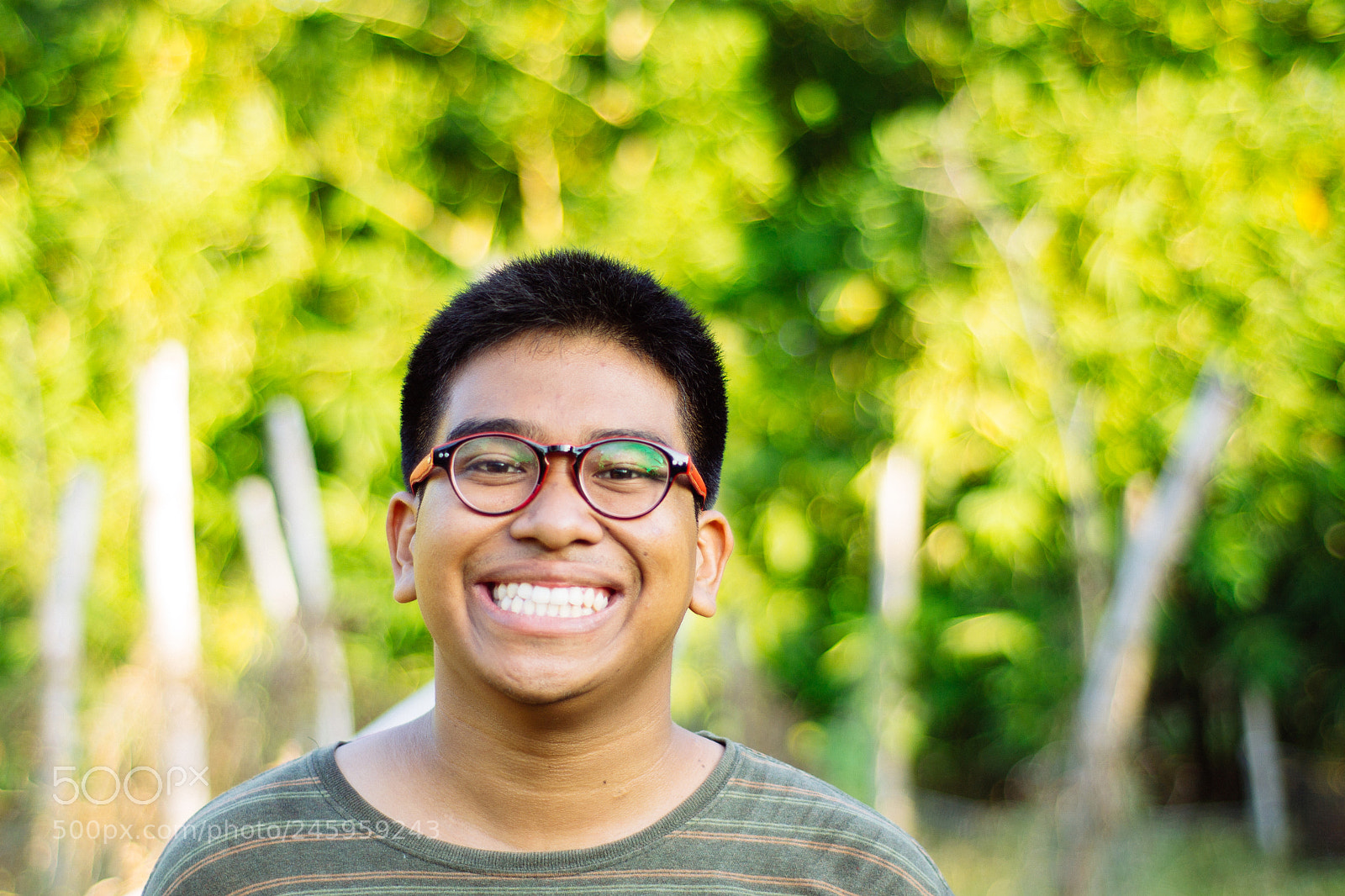 Nikon D3100 sample photo. Famer guy smile widely photography