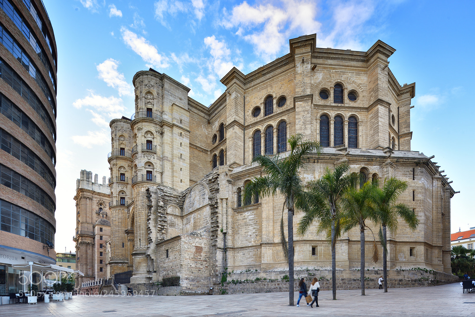 Nikon D810 sample photo. Málaga cathedral photography