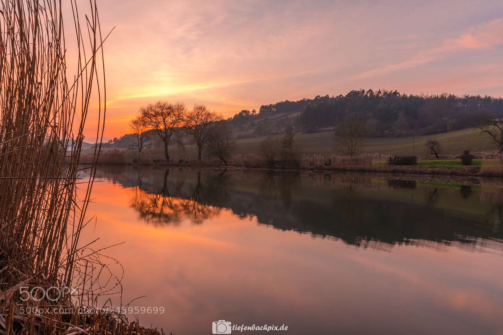 Sony a7R II sample photo. Lake sunset photography