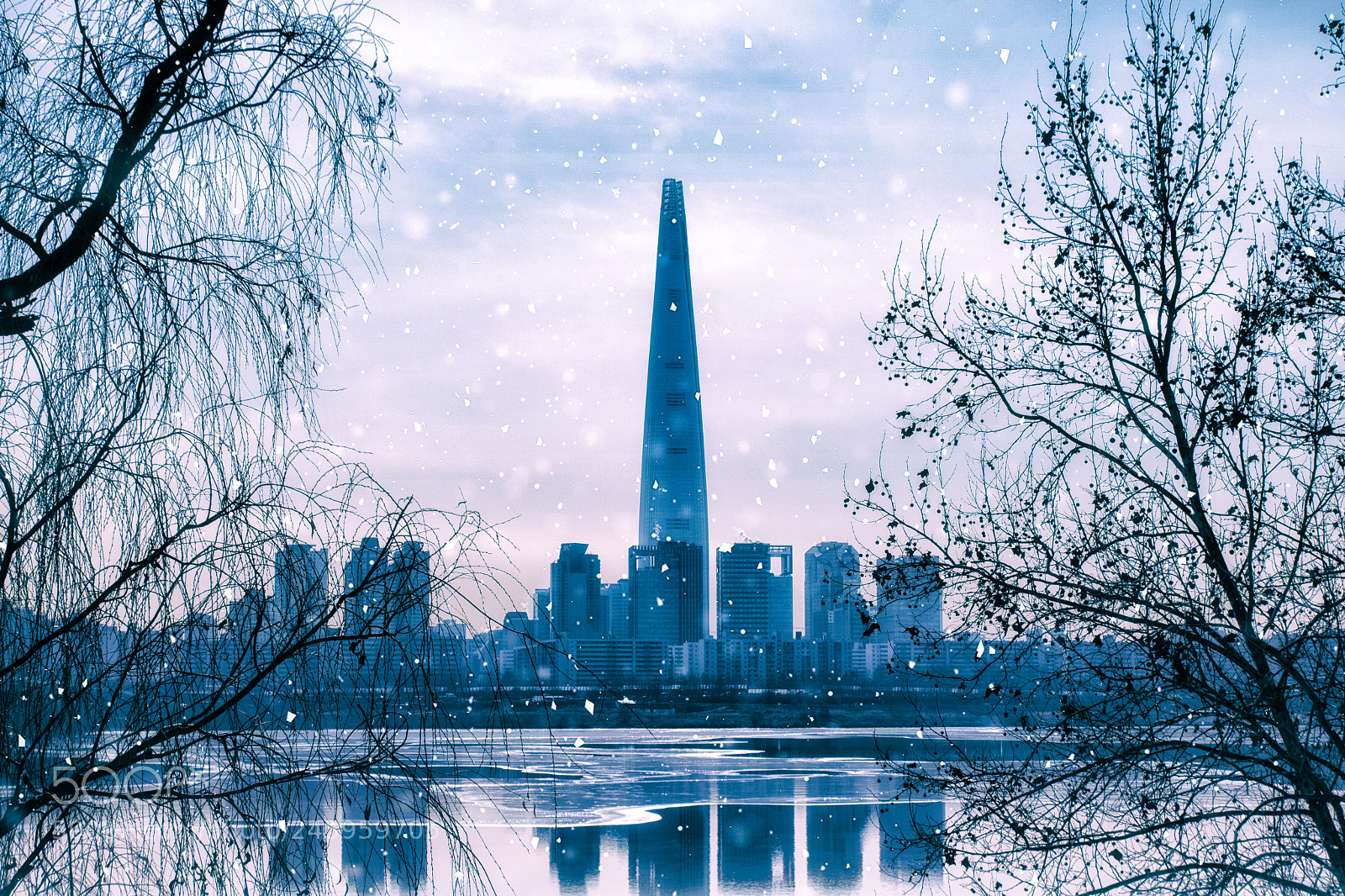 Canon EOS 750D (EOS Rebel T6i / EOS Kiss X8i) sample photo. Seoul, winter photography
