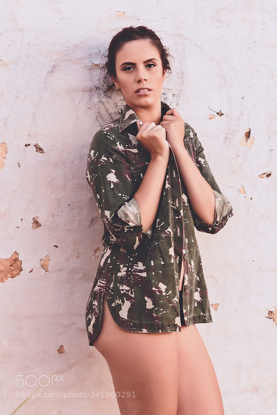 Canon EOS 1200D (EOS Rebel T5 / EOS Kiss X70 / EOS Hi) sample photo. Camouflaged sensuality photography