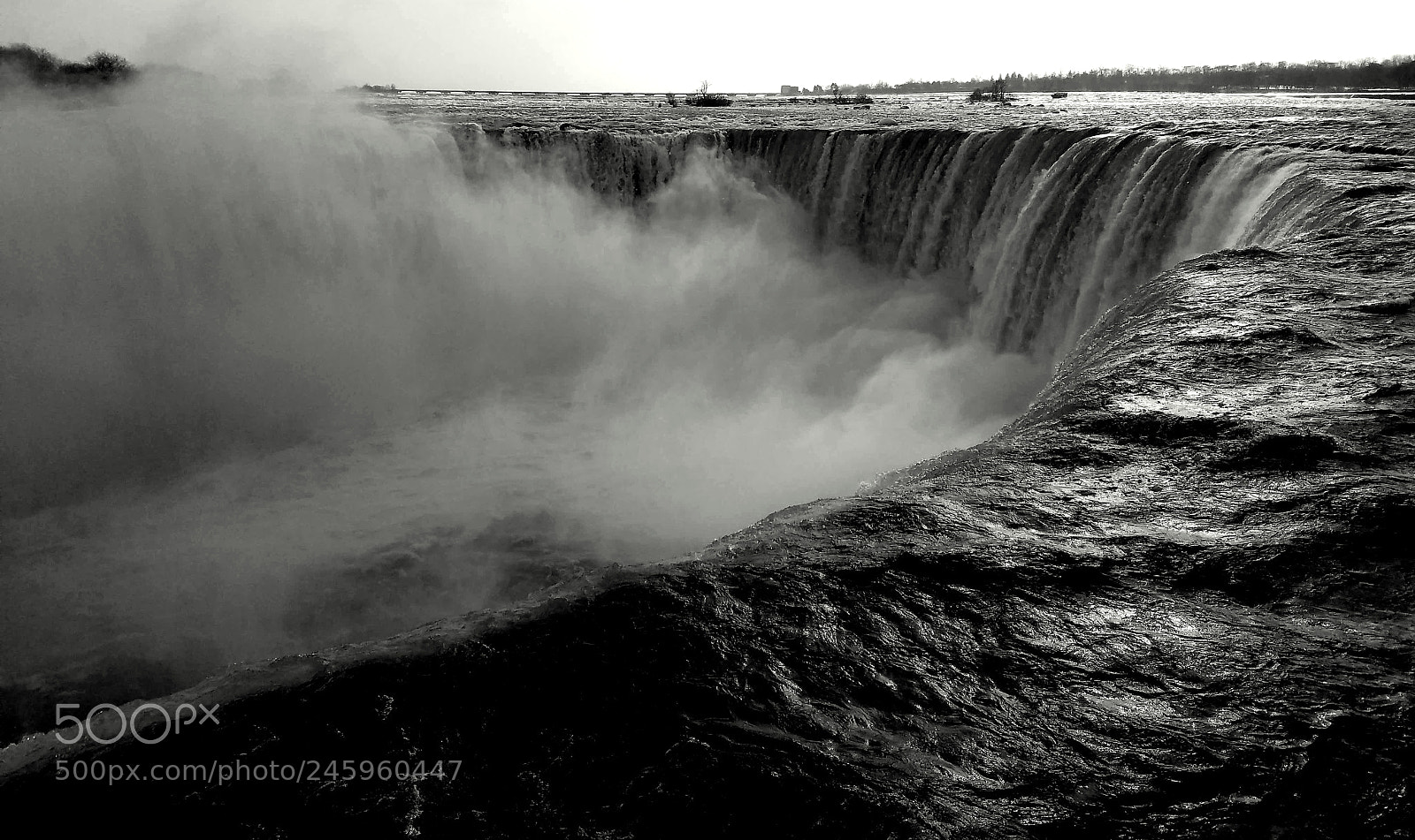 Samsung Galaxy S7 sample photo. Niagara falls in b photography