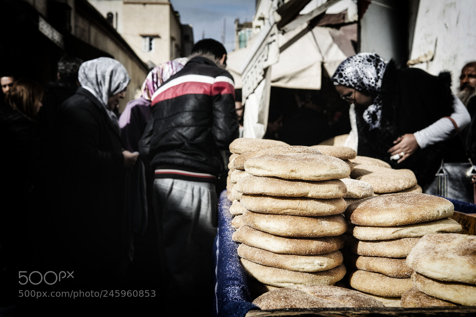 Nikon D7100 sample photo. Selling bread photography
