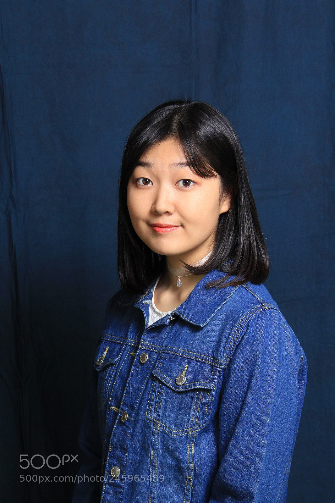 Canon EOS 60D sample photo. Asian girl, studio portrait photography