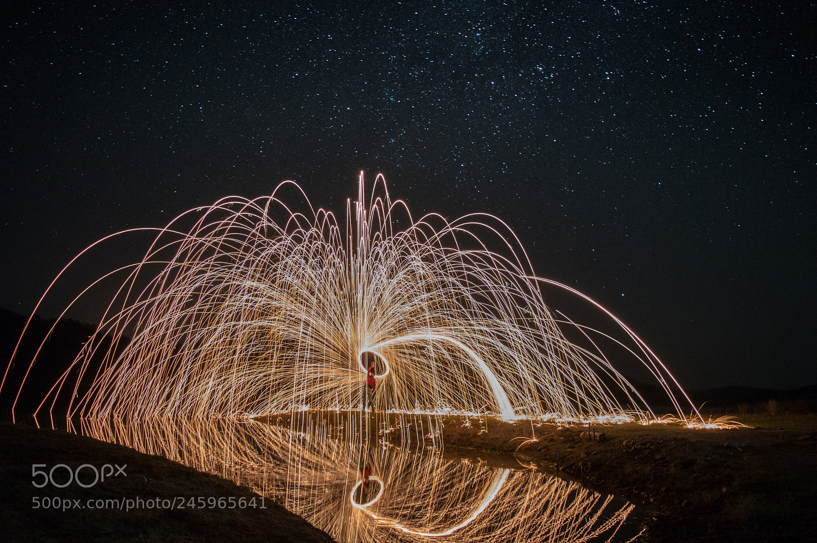 Nikon D3200 sample photo. Steelwool photography