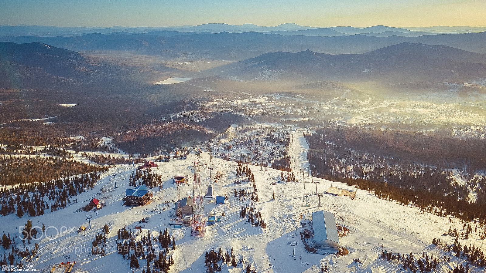 DJI FC220 sample photo. Шерегеш photography