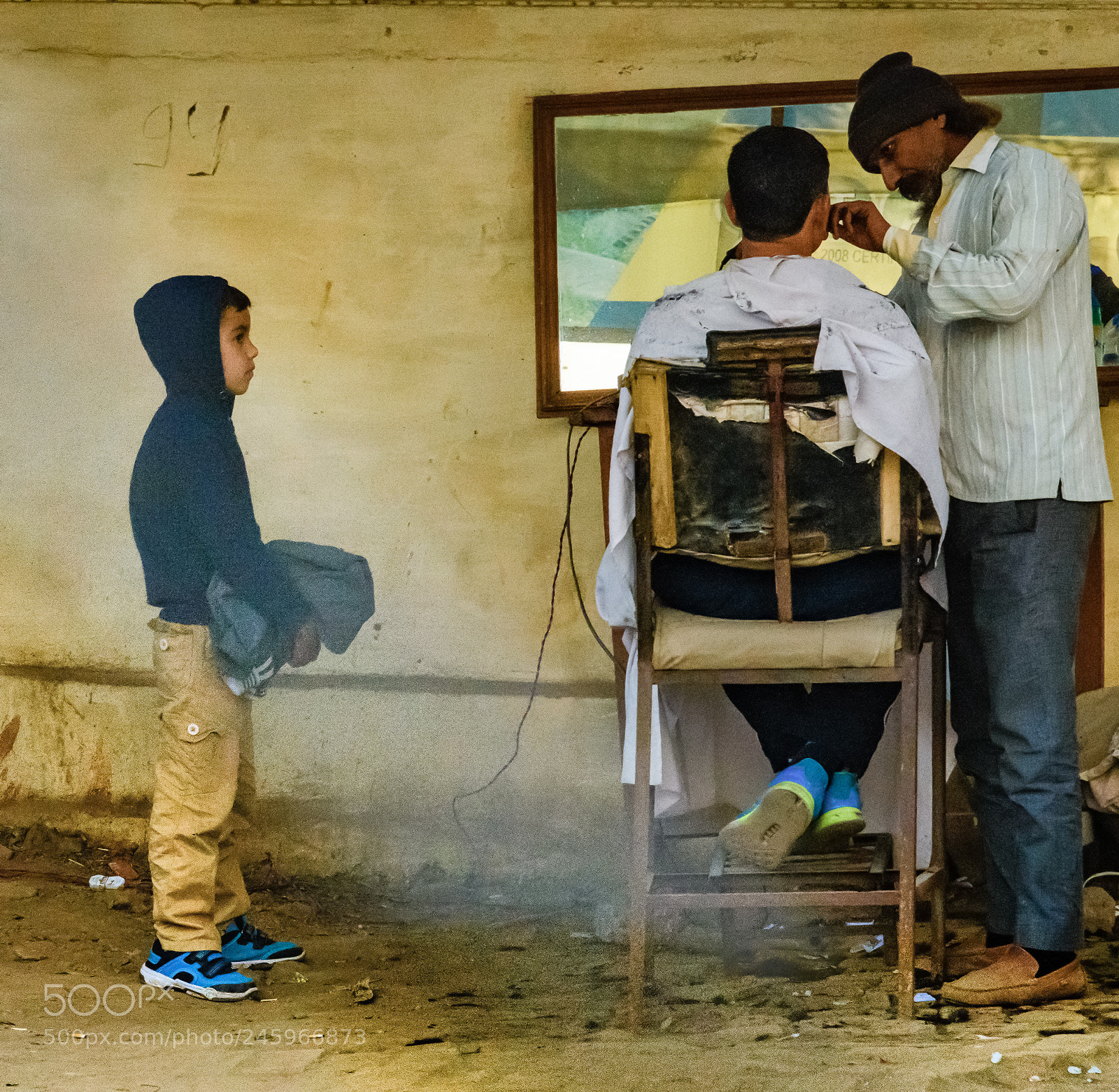 Nikon D850 sample photo. Haircut in agra photography