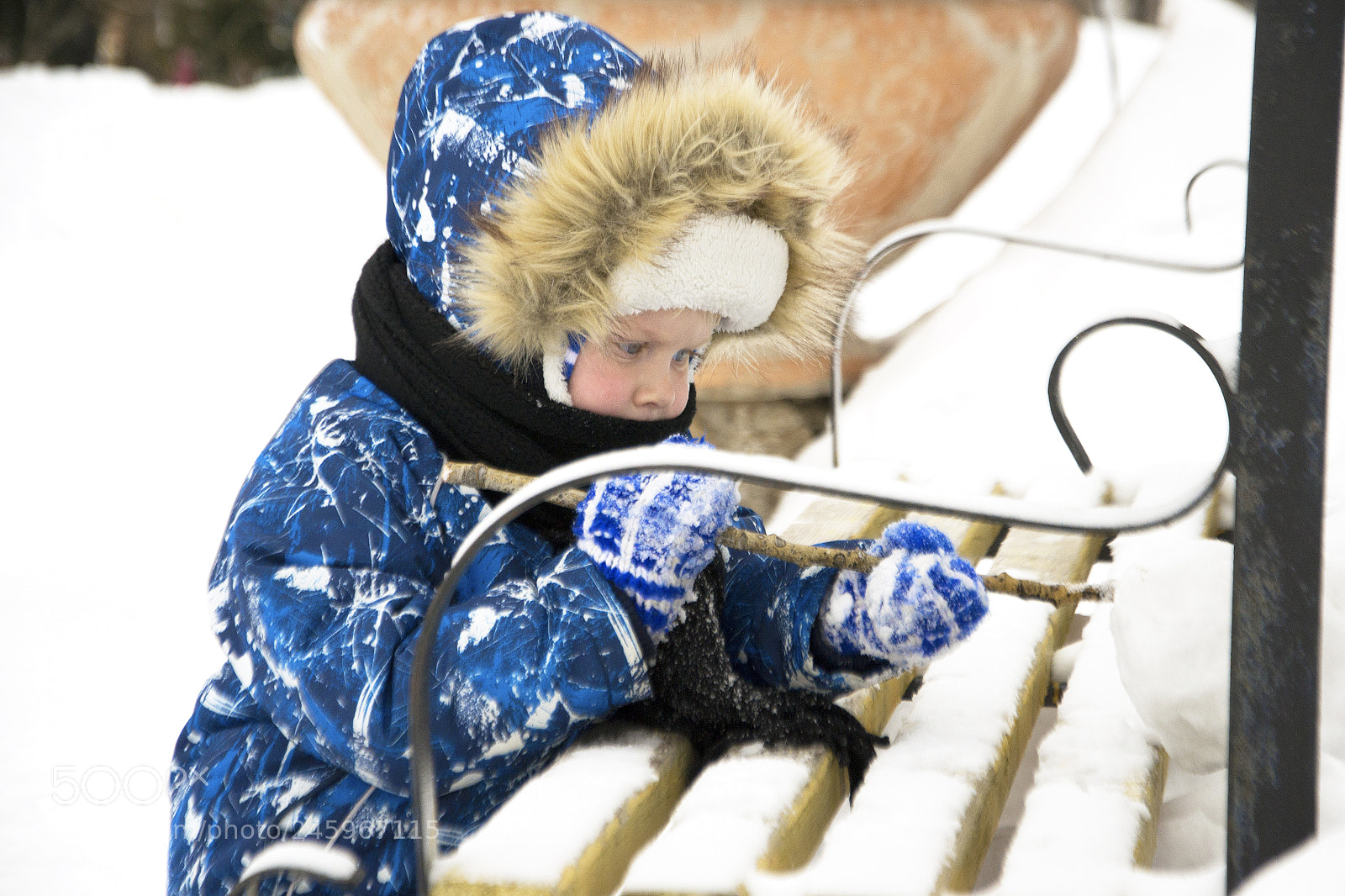 Nikon D3100 sample photo. Winter photography