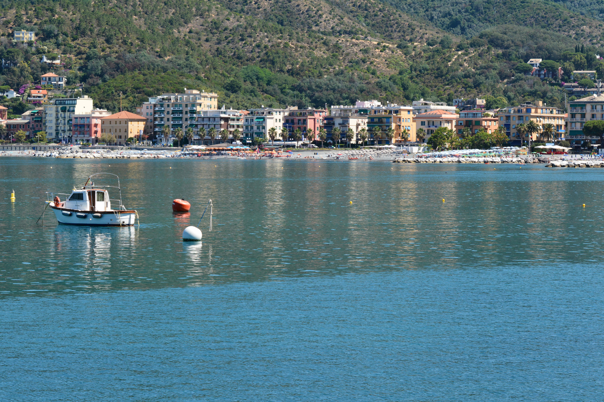 Nikon D7100 sample photo. White boat photography