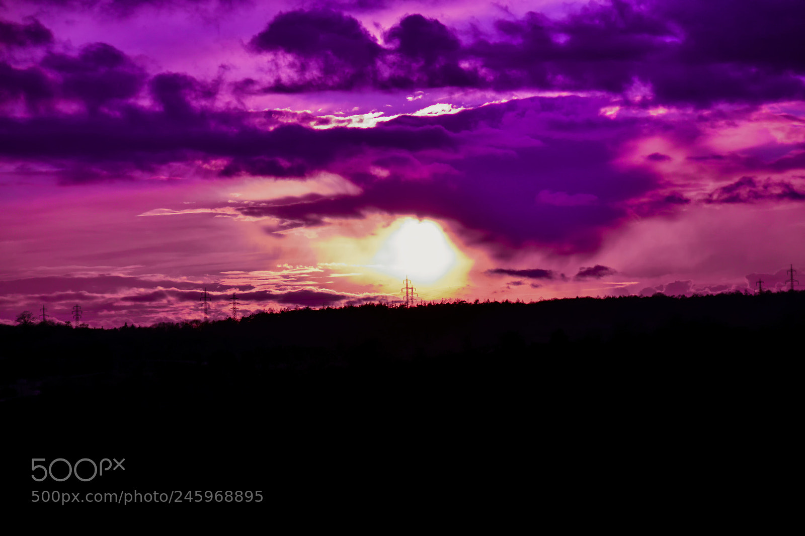 Nikon D3100 sample photo. Wonderful sunset photography