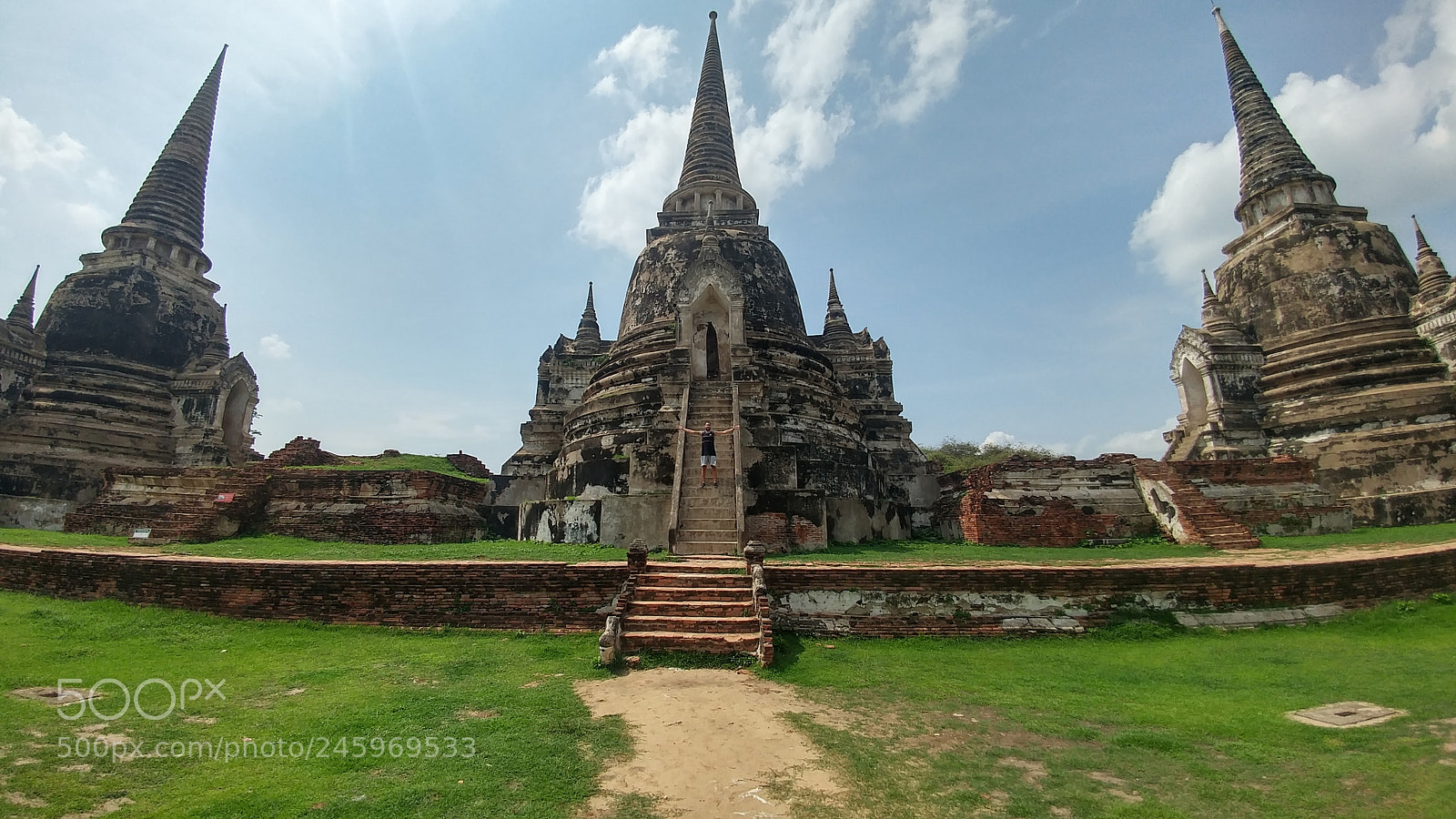LG G5 sample photo. Ayutthaya historical park photography
