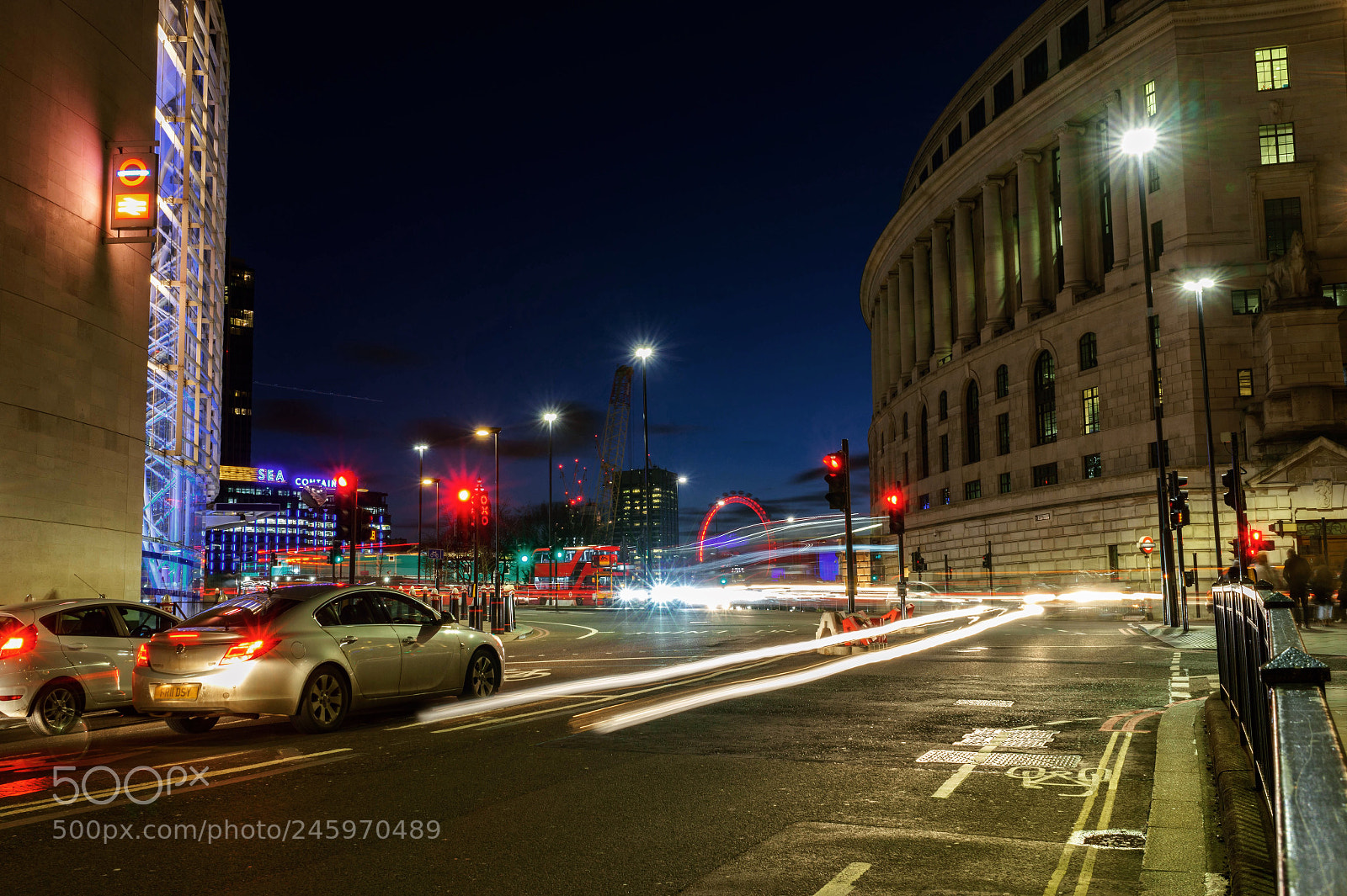 Sony a7 II sample photo. London nights photography