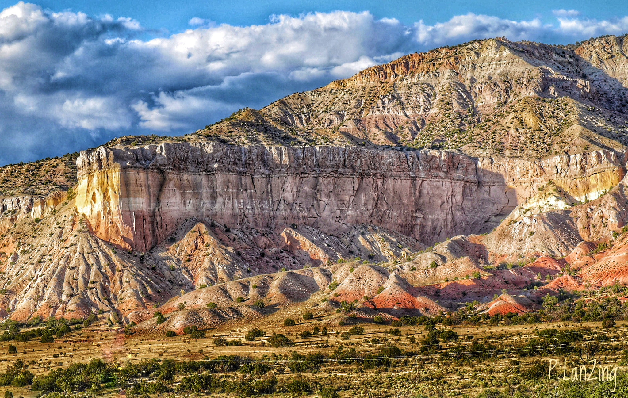 Panasonic Lumix DMC-L1 sample photo. Ghost ranch, new mexico photography