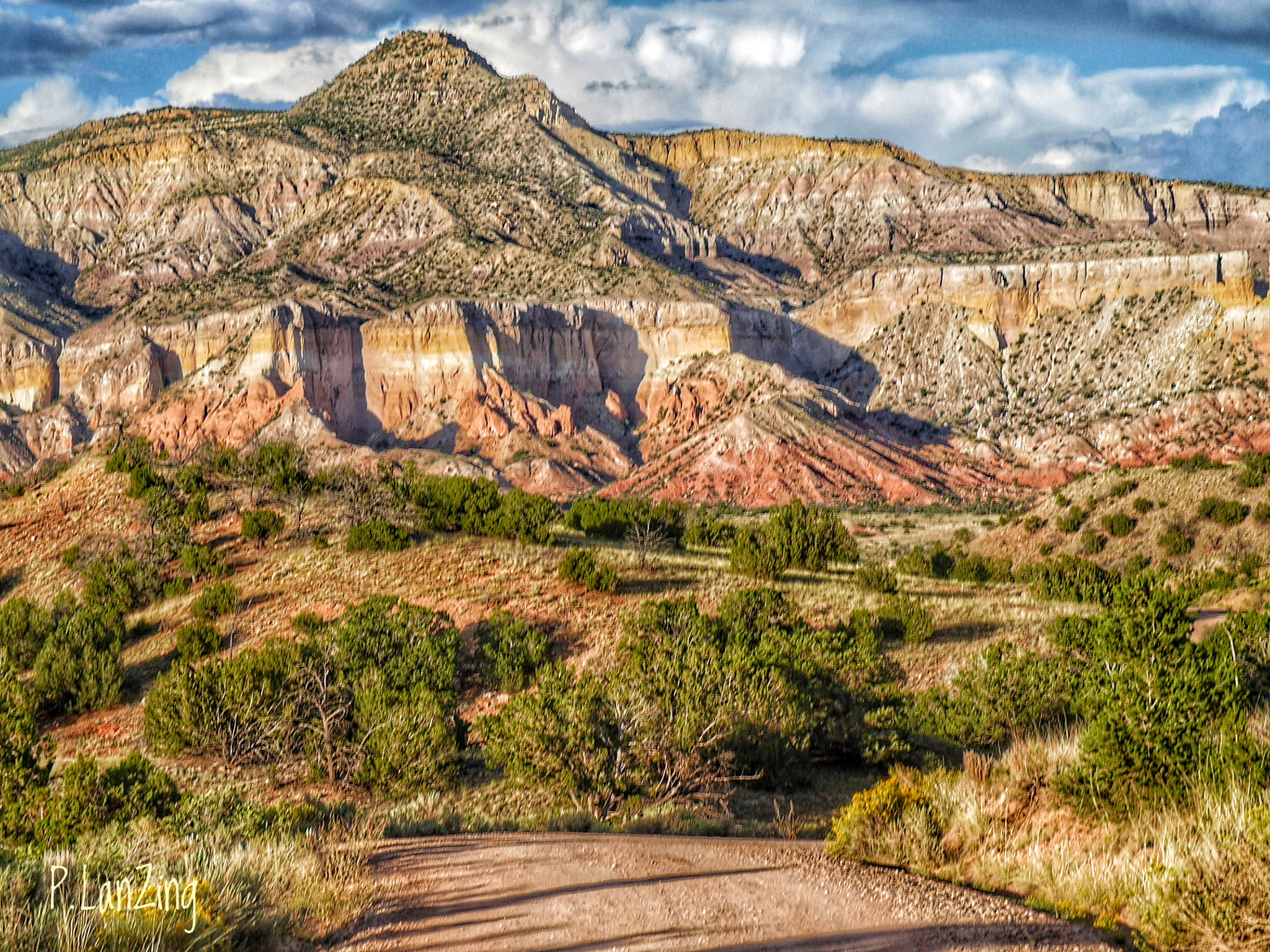 Panasonic Lumix DMC-L1 sample photo. Ghost ranch, new mexico photography