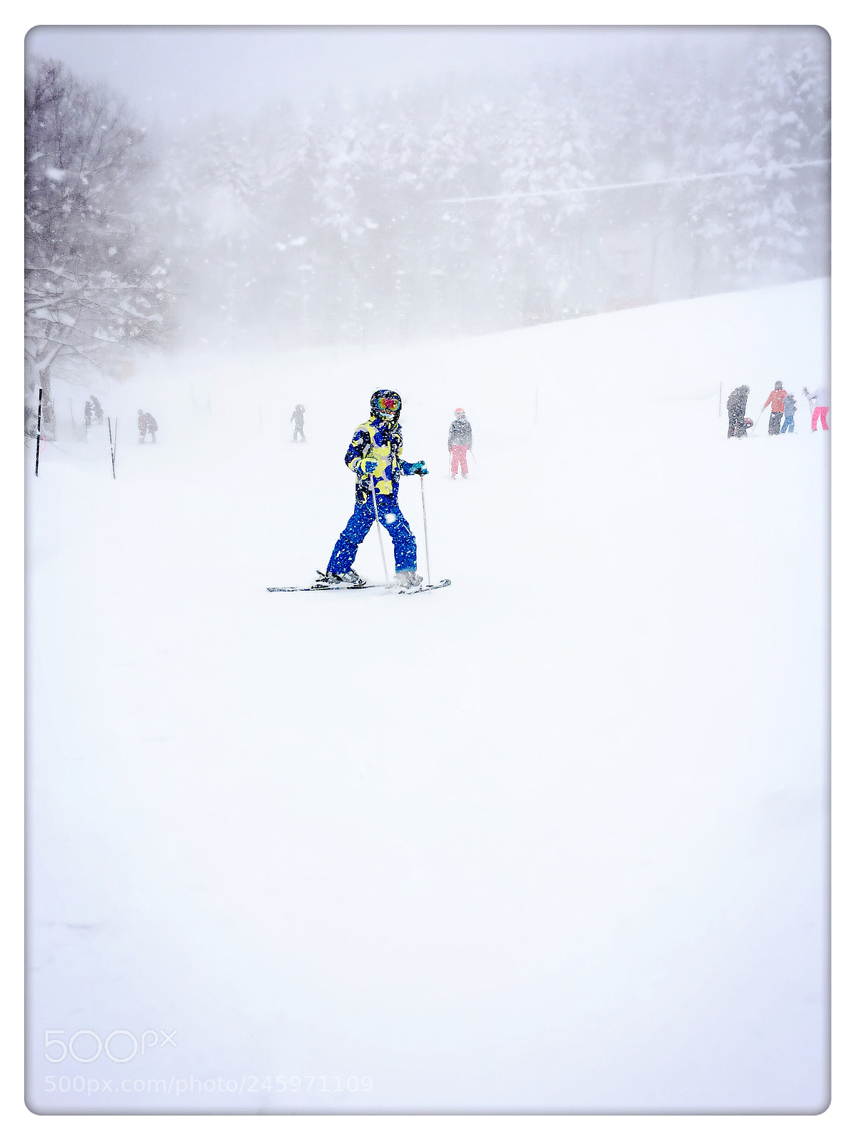 Apple iPhone 6 Plus sample photo. Ski⛷ photography