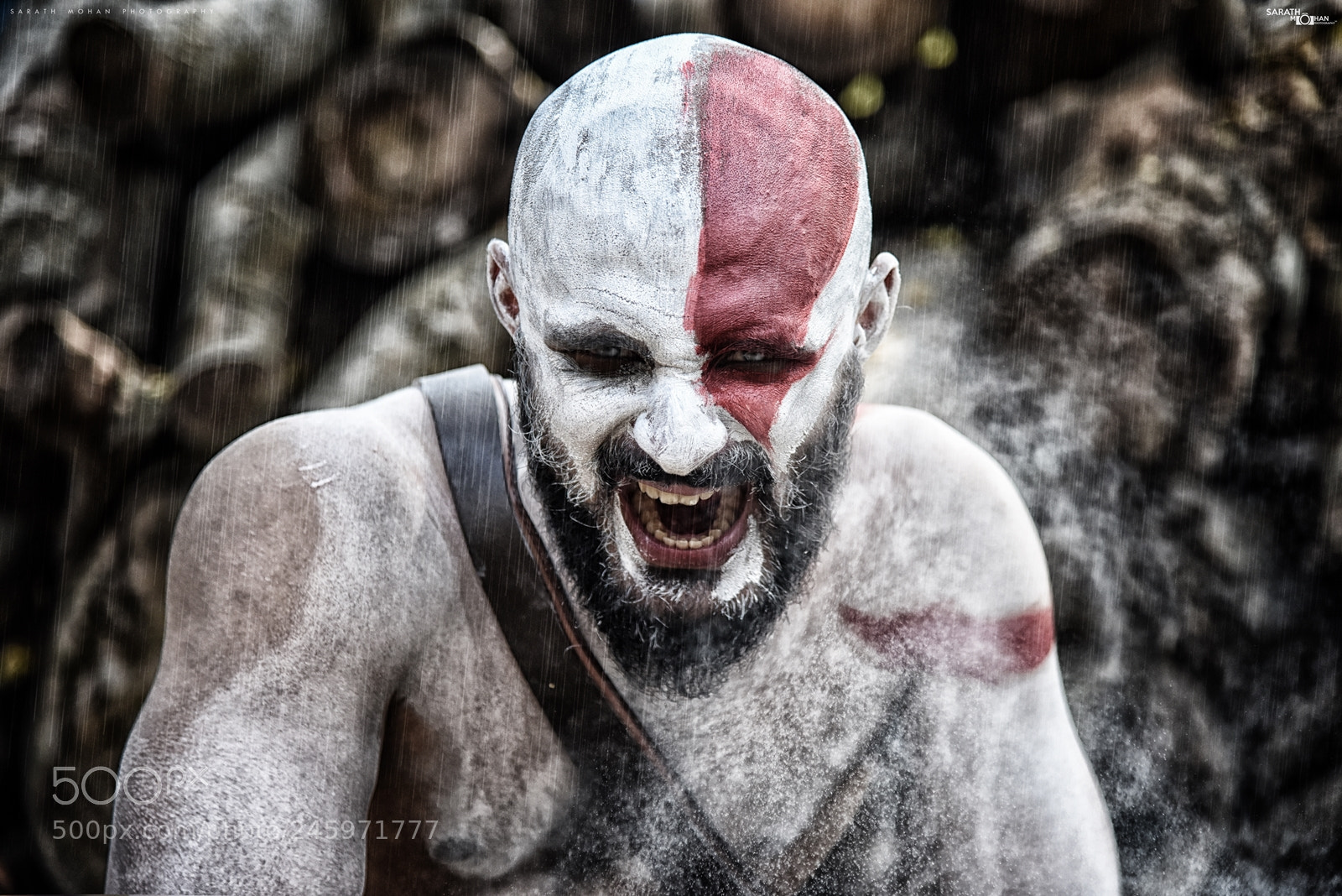 Nikon D810 sample photo. God of war photography
