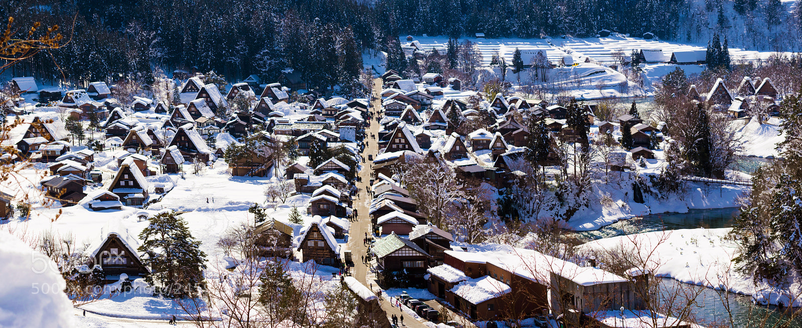 Canon EOS 7D Mark II sample photo. Shirakawa go panorama photography