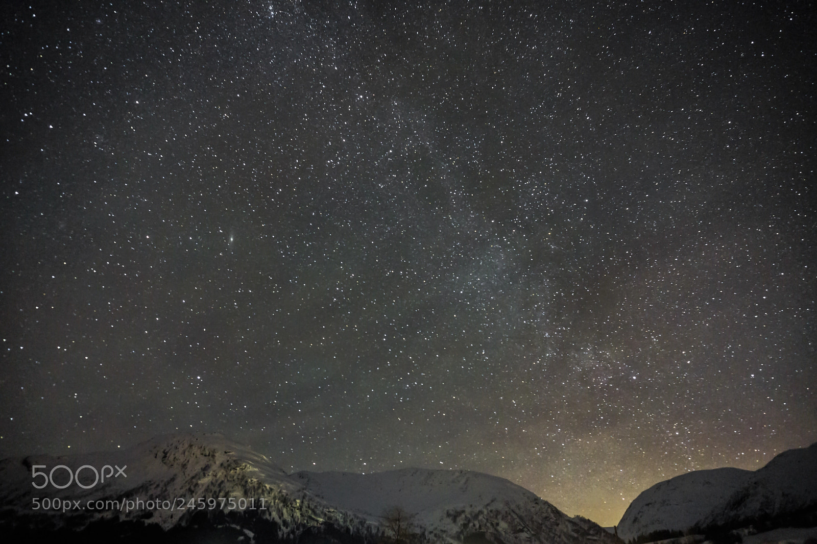 Sony a5100 sample photo. Night sky photography