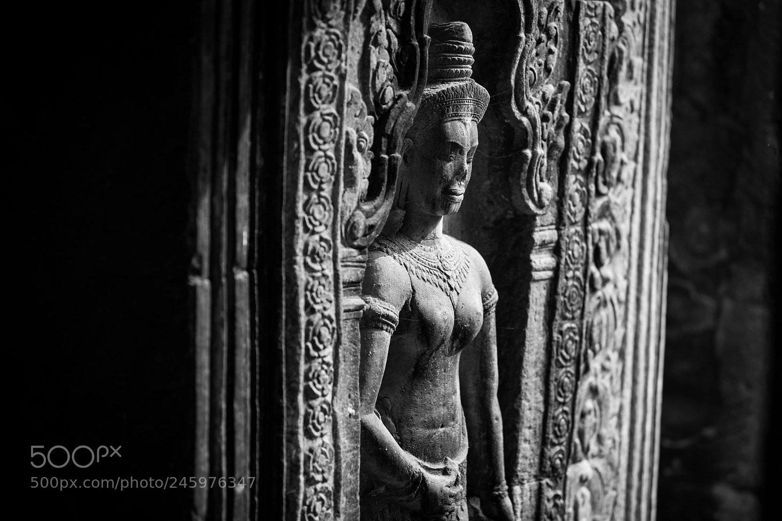 Nikon D850 sample photo. Khmer goddess photography