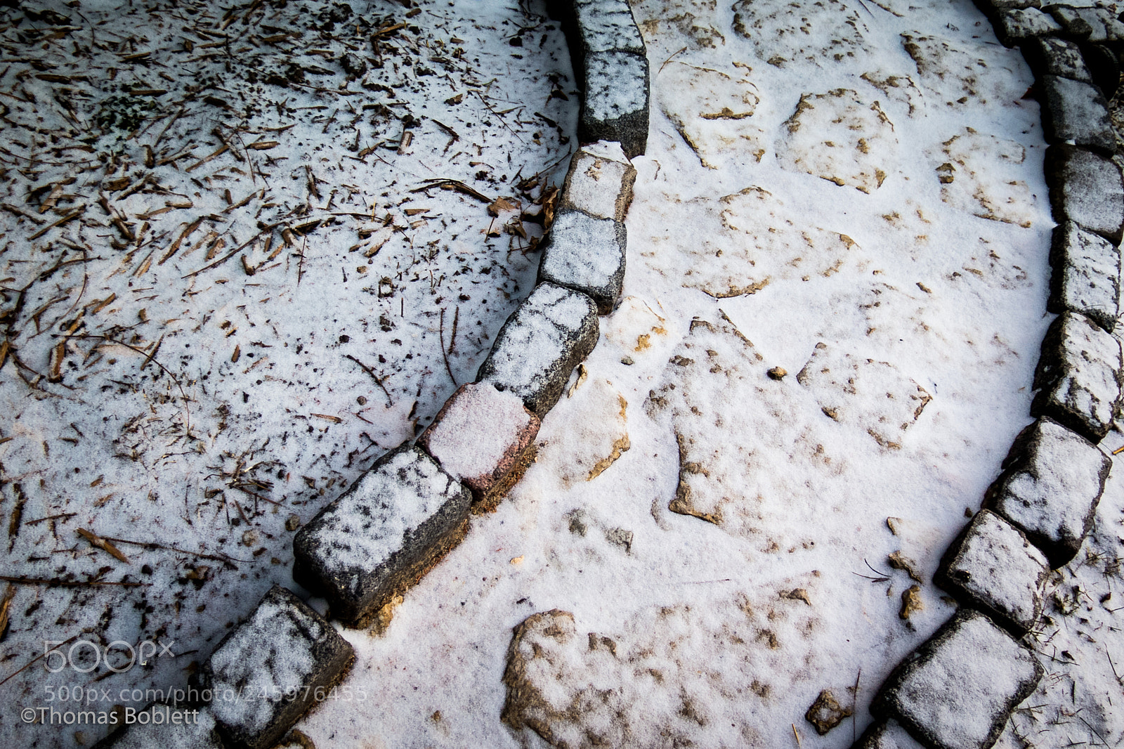 Canon PowerShot G16 sample photo. Snow path photography