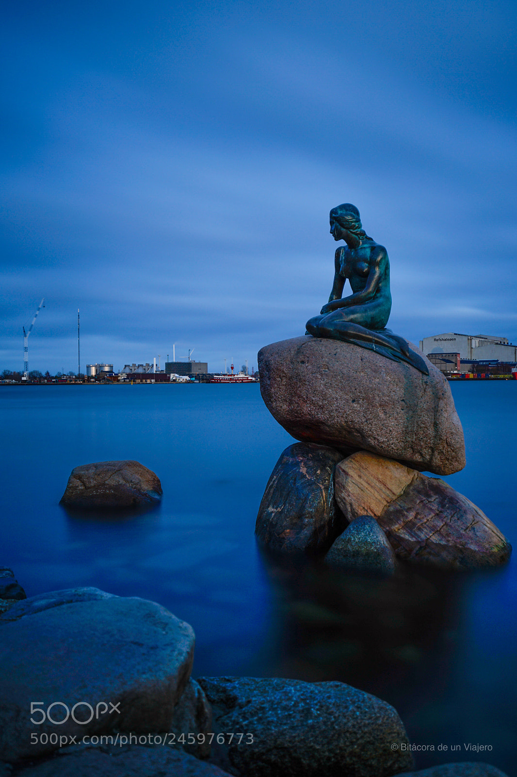 Sony a7 II sample photo. La sirenita de copenhague. photography