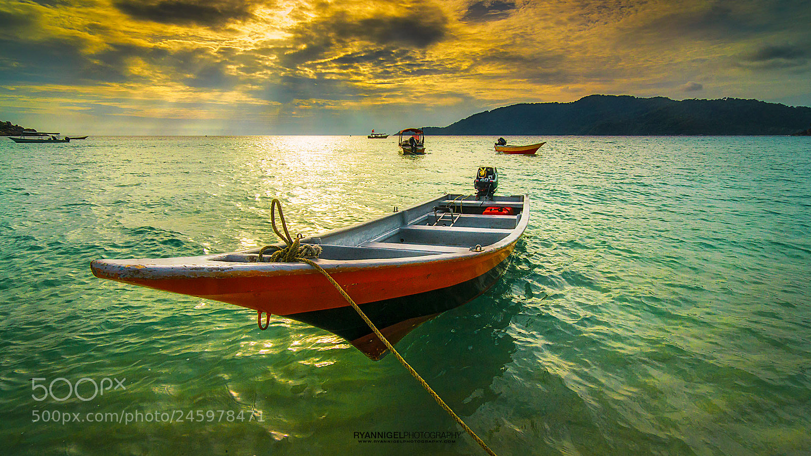 Sony SLT-A57 sample photo. Boat at perhentian islands photography
