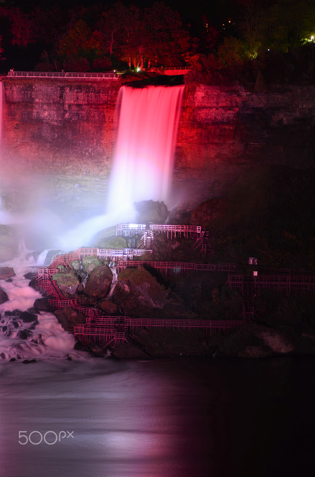 AF Zoom-Nikkor 28-105mm f/3.5-4.5D IF sample photo. Niagara falls winter 2017 photography