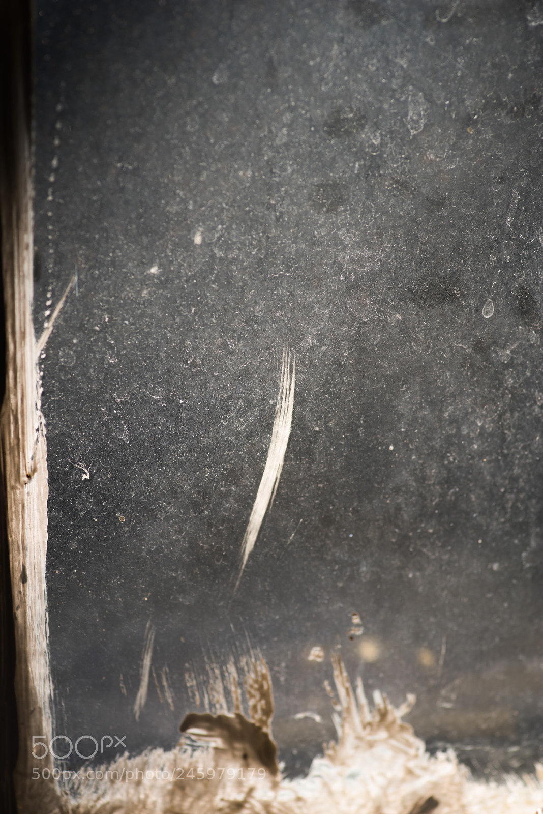 Pentax K-1 sample photo. Paint on dirty window photography