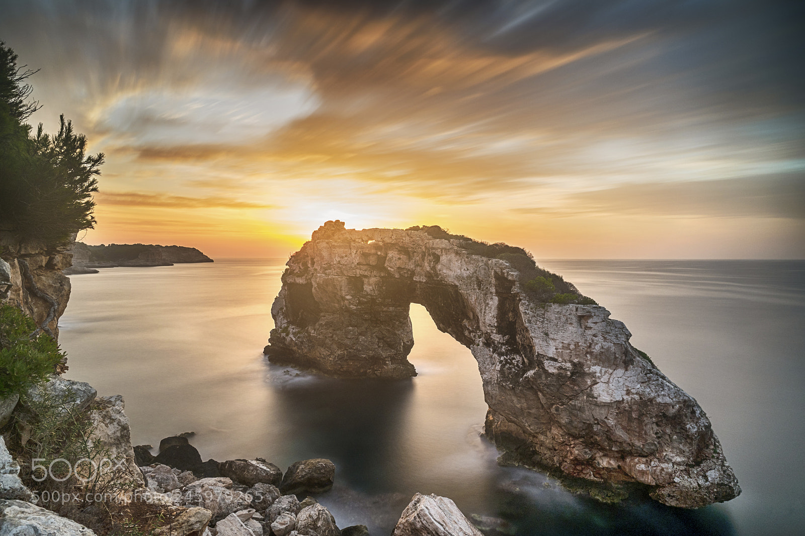 Sony a7 II sample photo. Sunset rock photography