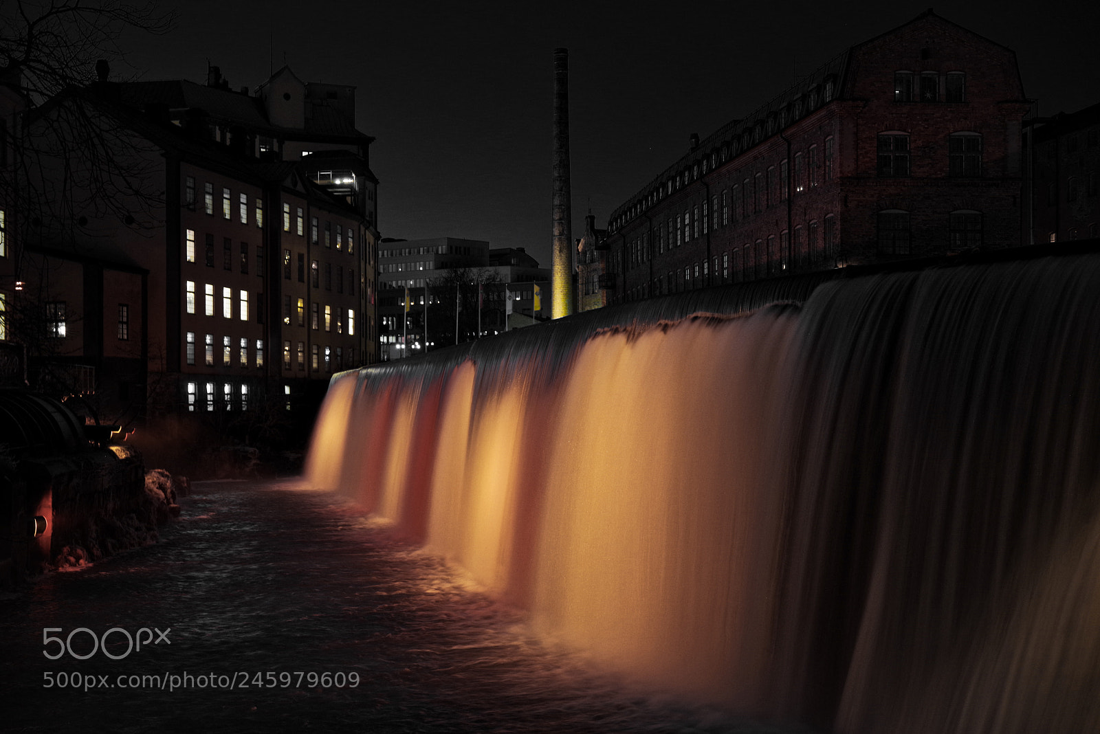 Pentax K-1 sample photo. Waterfall in my town. photography