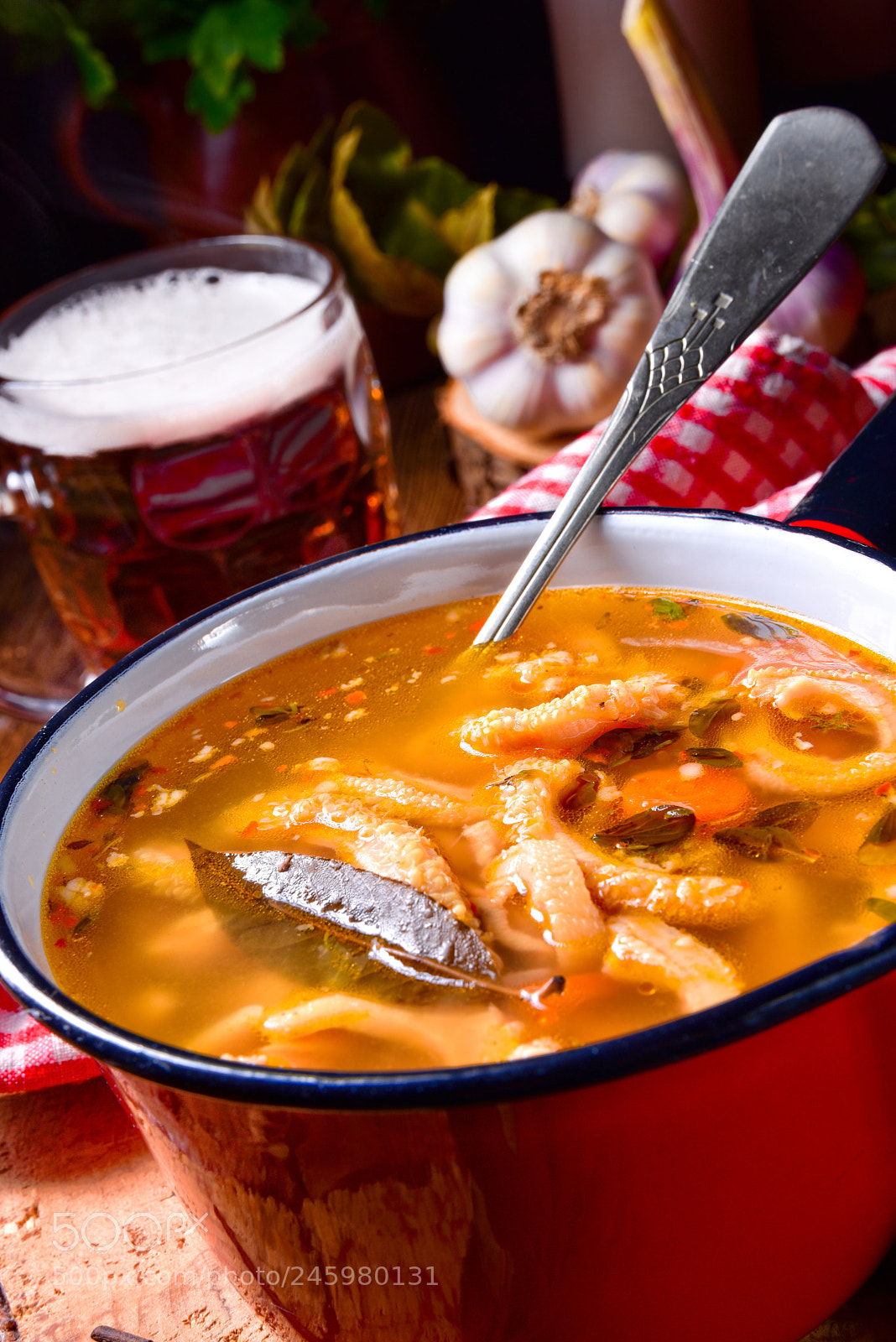 Nikon D810 sample photo. Tasty polish flaczki photography