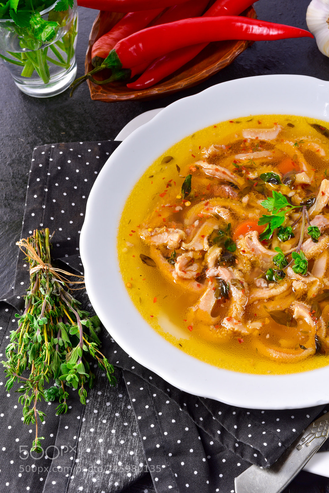 Nikon D810 sample photo. Tasty polish flaczki photography