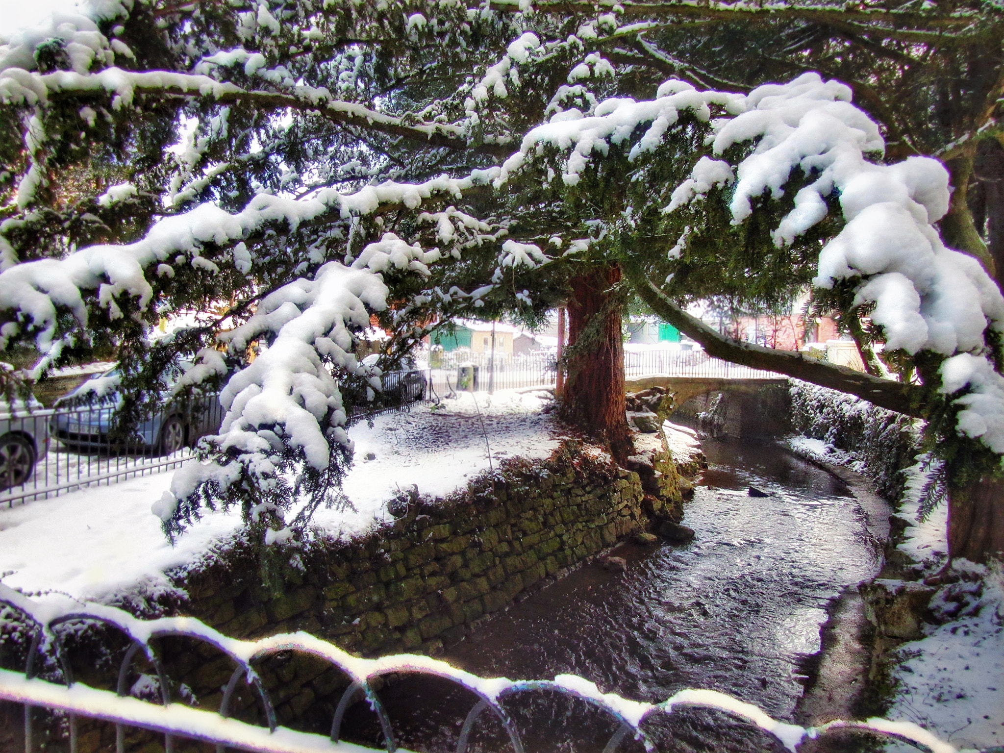 Canon PowerShot SX210 IS sample photo. A winter walk through matlock photography