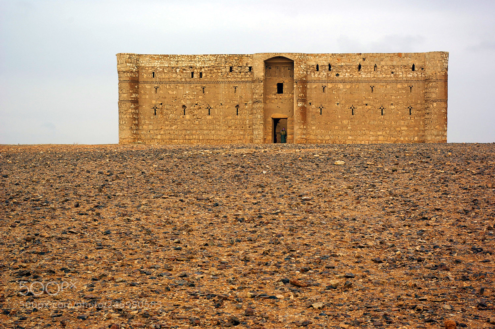 Pentax K200D sample photo. Qasr kharaneh photography