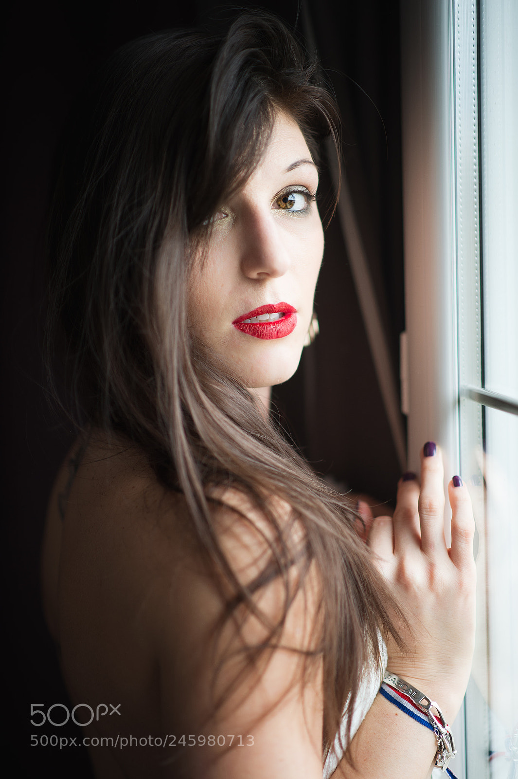 Nikon D4 sample photo. Elodie portrait window light photography