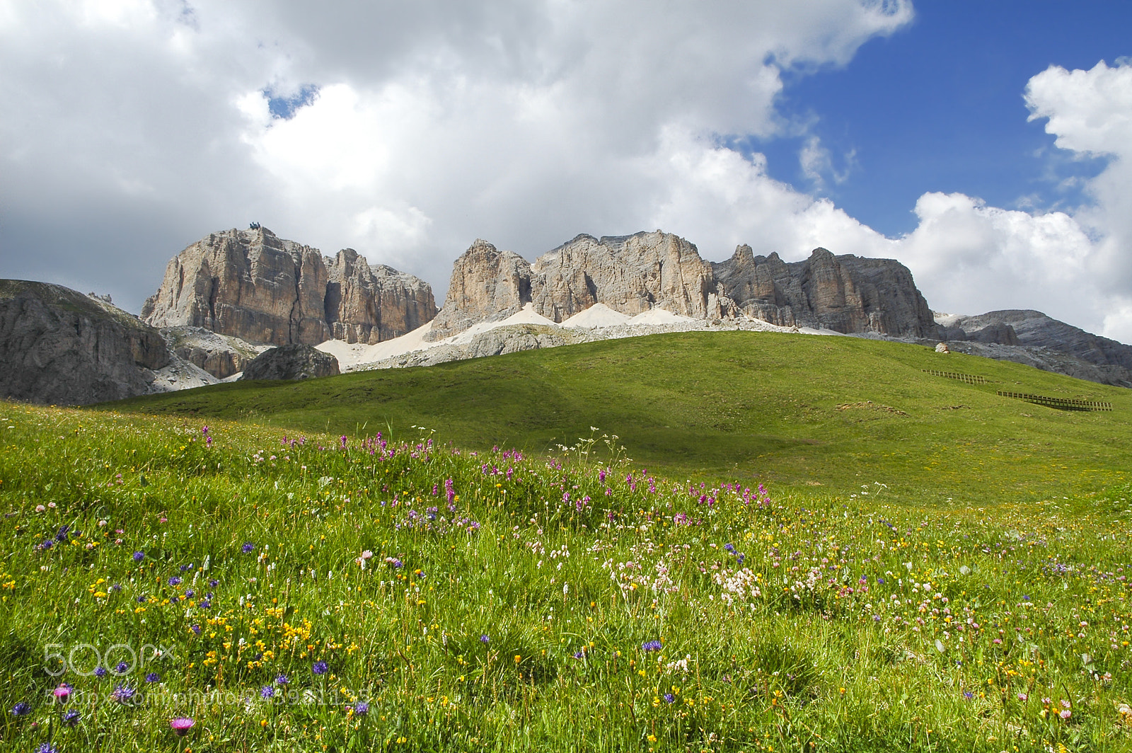 Nikon D70 sample photo. Passo pordoi, dolomites photography