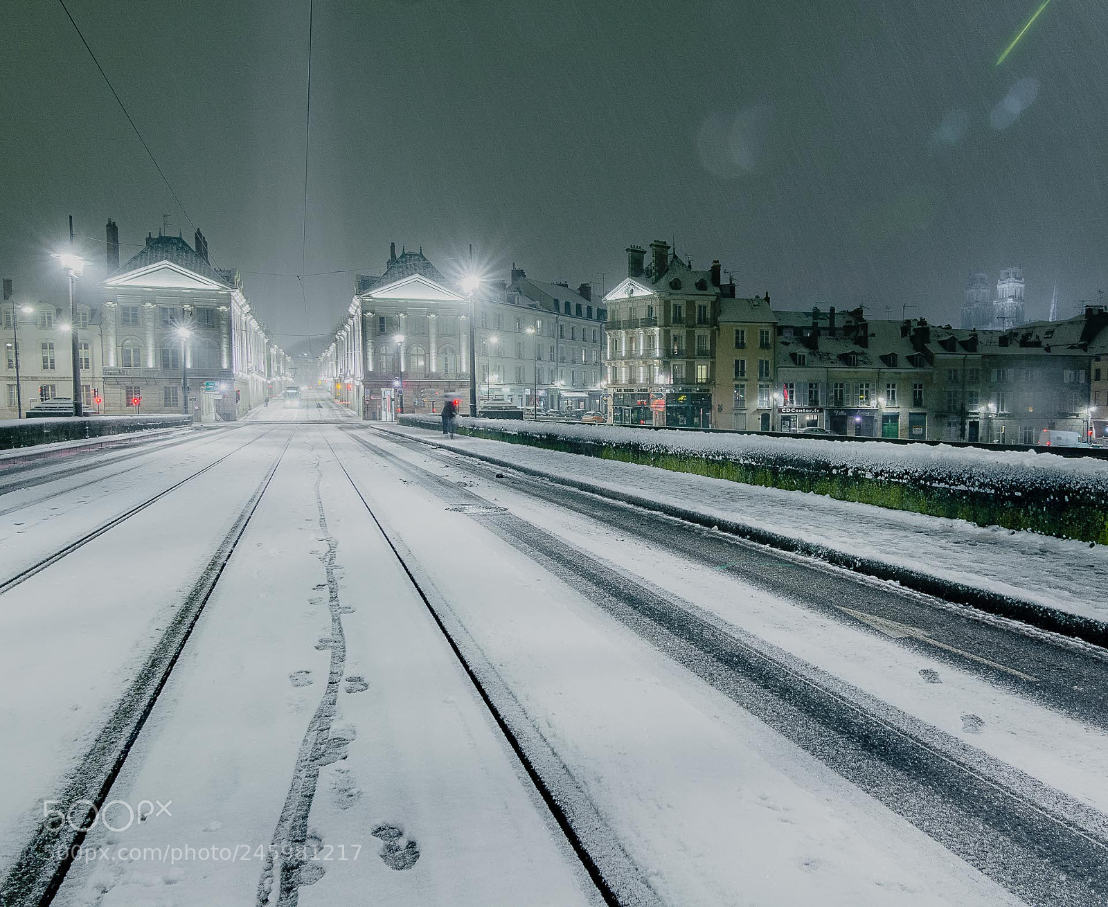 Nikon D7100 sample photo. Snow on the bridge photography