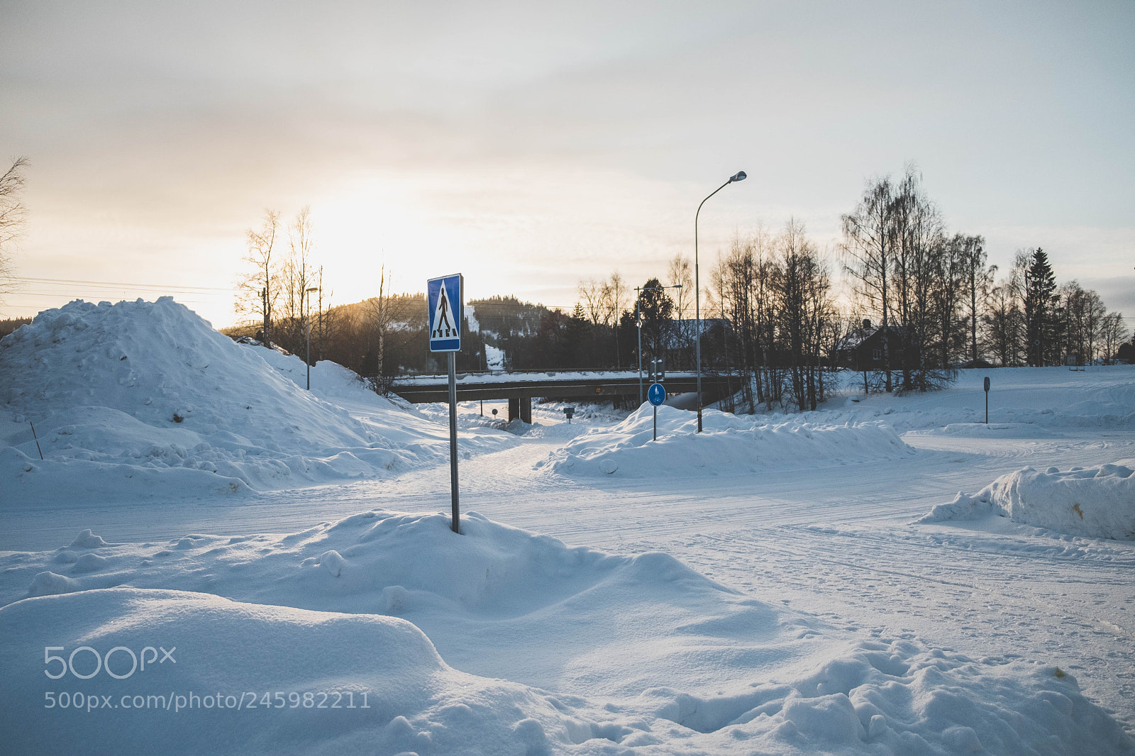 Fujifilm X-T20 sample photo. Winter bridge photography
