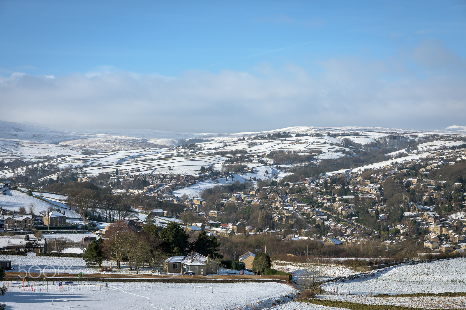 Nikon D7200 sample photo. Holmfirth and nearby moors photography