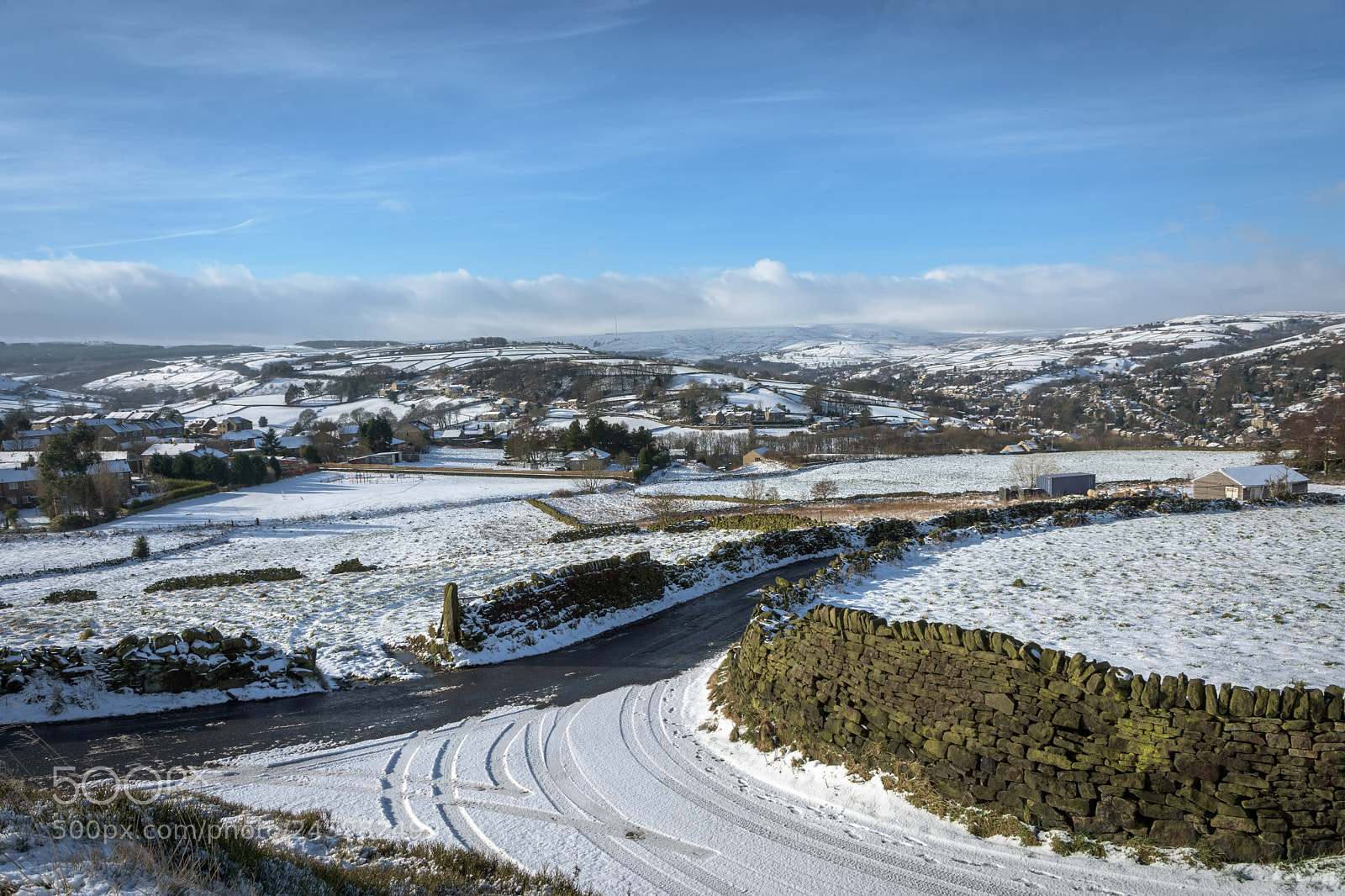 Nikon D7200 sample photo. Holmfirth and nearby moors photography