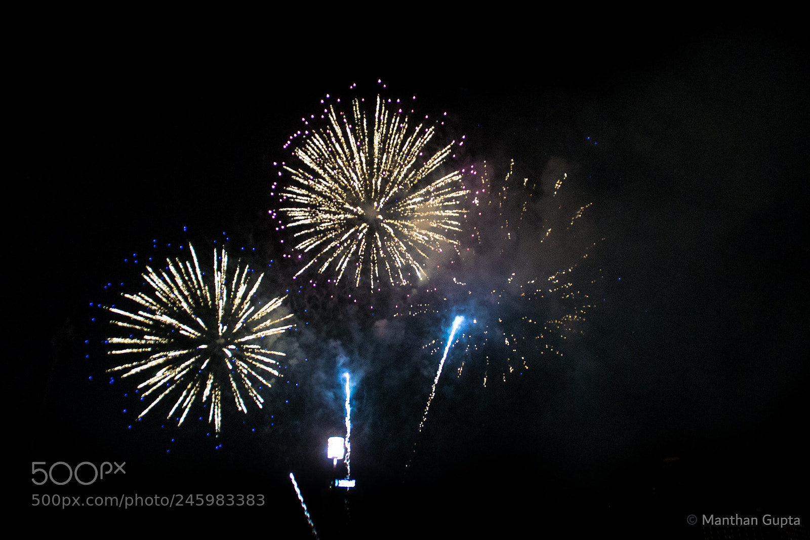Nikon D3100 sample photo. Fireworks photography